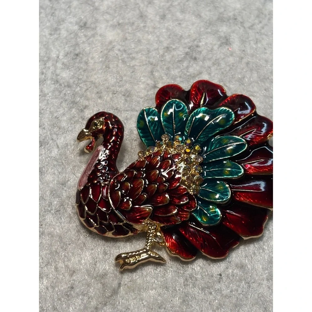 #43. Thanksgiving Tenure Turkey Brooch